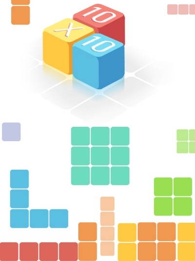 10x10 : placez les blocs