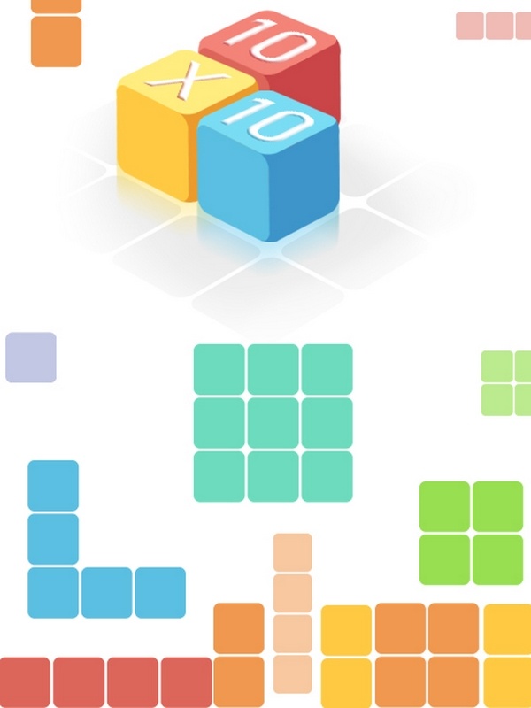 10x10 : placez les blocs